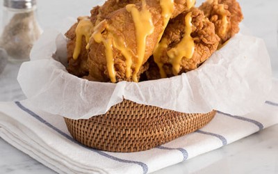 Cheese Sauce Fried Chicken