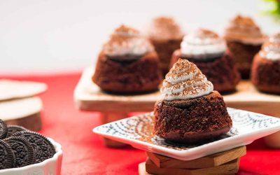 Upside Down Redvelvet Cupcake