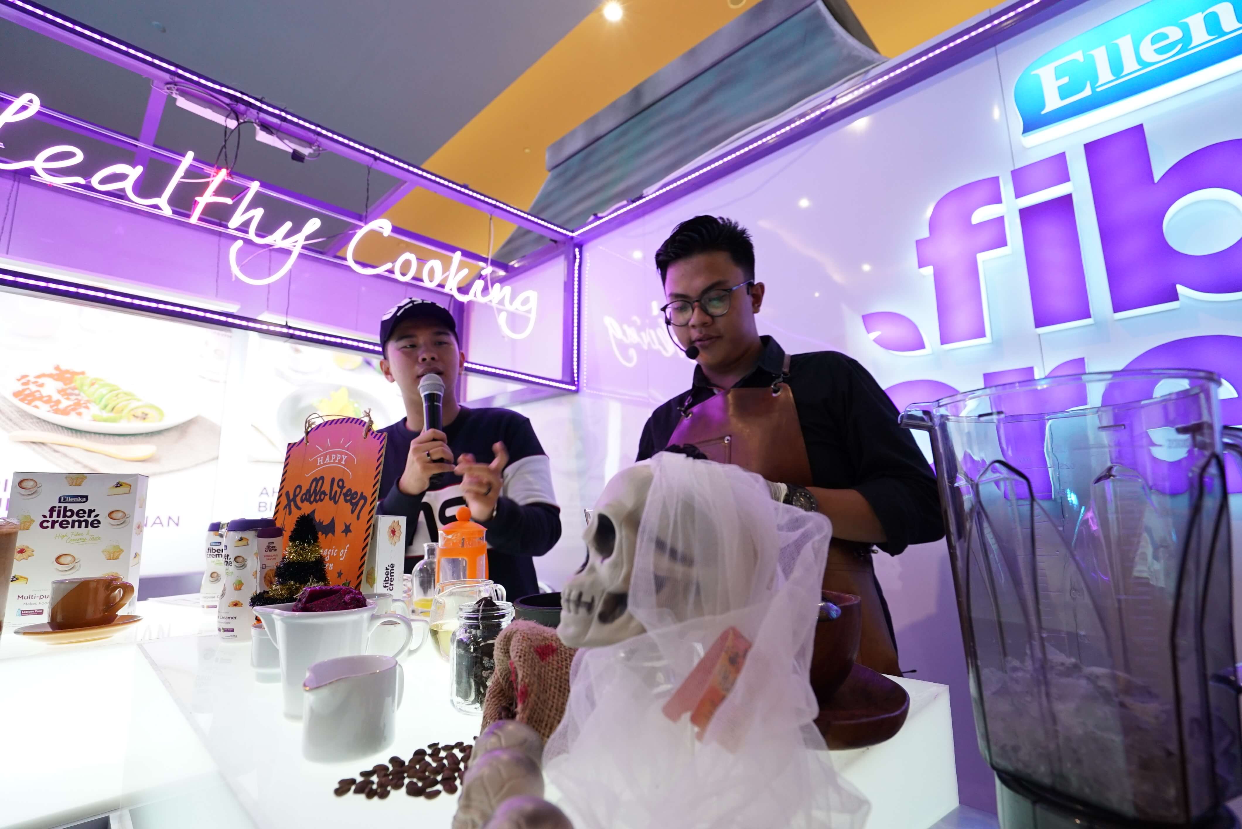 Semarakkan Halloween, FiberCreme Ramaikan Kepo Market dengan Banyak Event Seru!