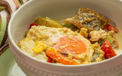 Resep Ikan Asin Telur Bebek FiberCreme
