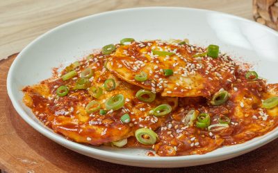 Resep Telur Saus Buldak Praktis