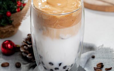 Resep Boba Dalgona Coffee Latte