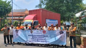 Pemda Mojokerto dan PT LNK Beri Bantuan untuk Korban Gempa Cianjur