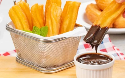 Churros with Chocolate Dip Recipe