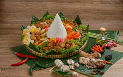 Cara Menghias Nasi Tumpeng agar Tampil Cantik dan Menarik