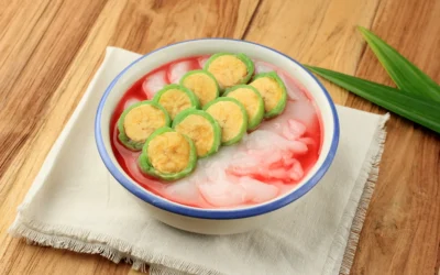 Keunikan Es Pisang Ijo yang Bikin Tak Pernah Bosan