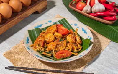 Resep Mie Kangkung Belacan