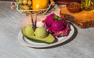 Resep Creamy Frozen Fruit