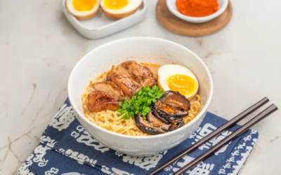 Resep Mushroom Chicken Ramen