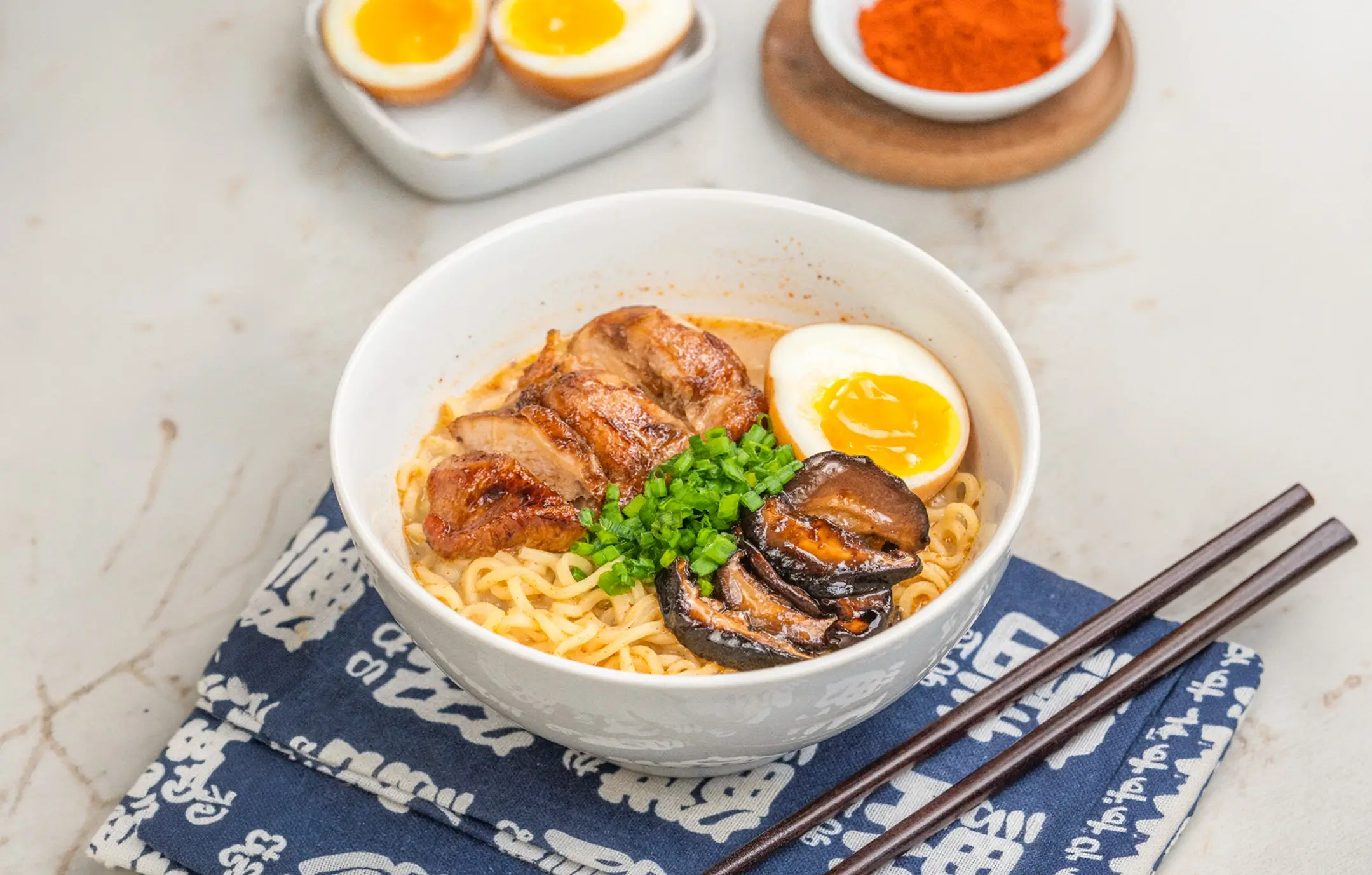 Resep Mushroom Chicken Ramen - FiberCreme