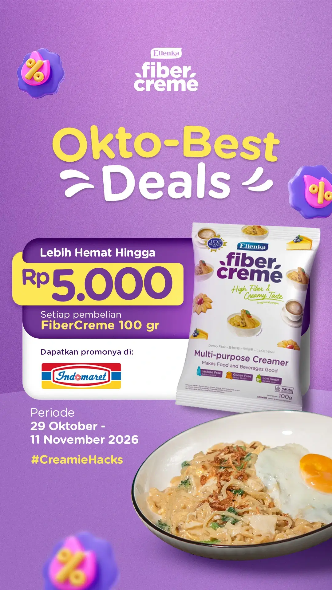 Promo Fibercreme Lotte Grosir September 2024